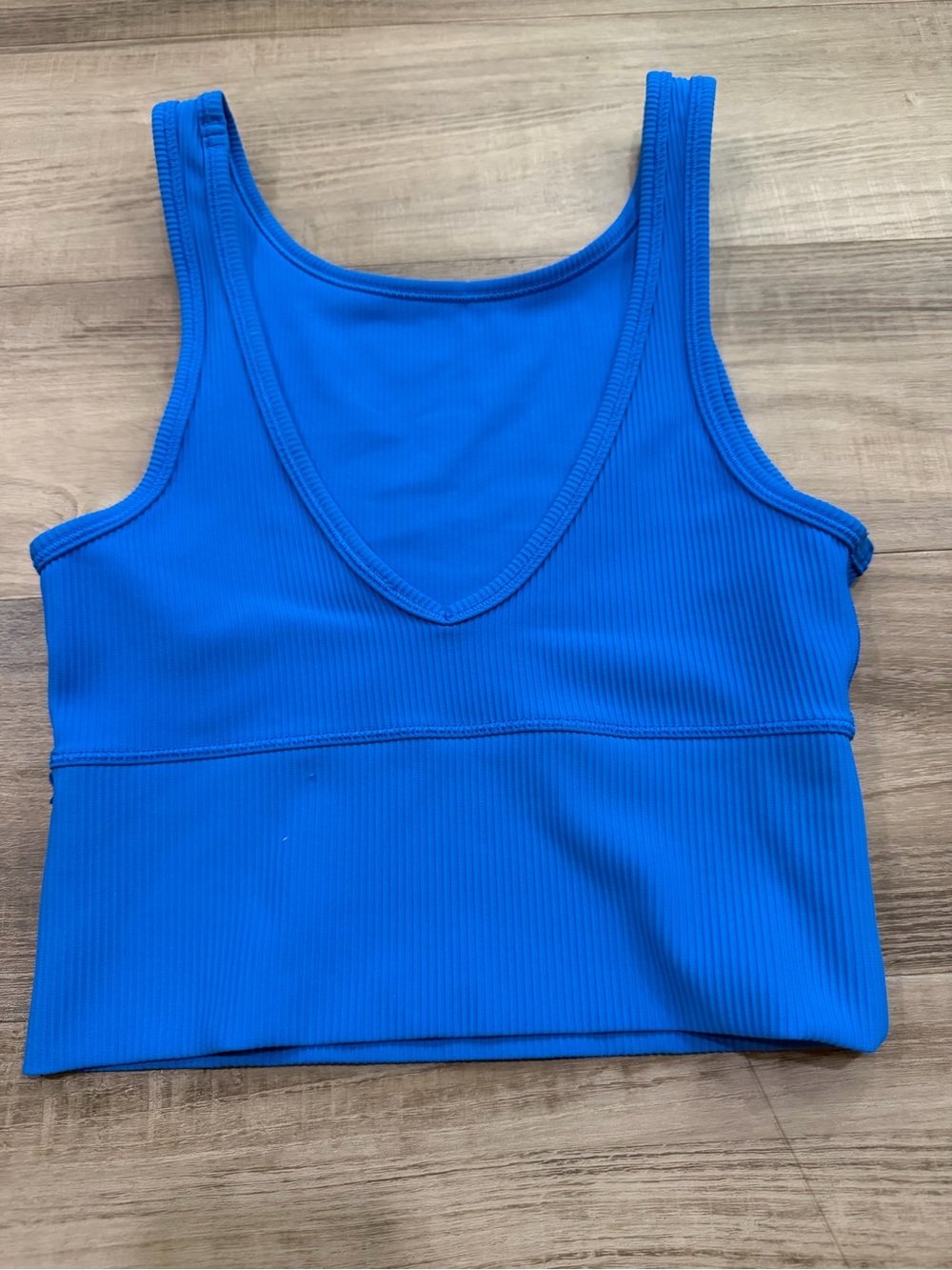 Lululemon Power Pivot Rib Cropped Tank Top - Picture 4 of 4